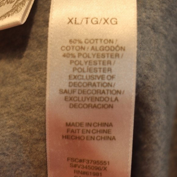 Disney Micky Mouse & Minnie Mouse Kissing Pullover Sweatshirt XL - Picture 10 of 10